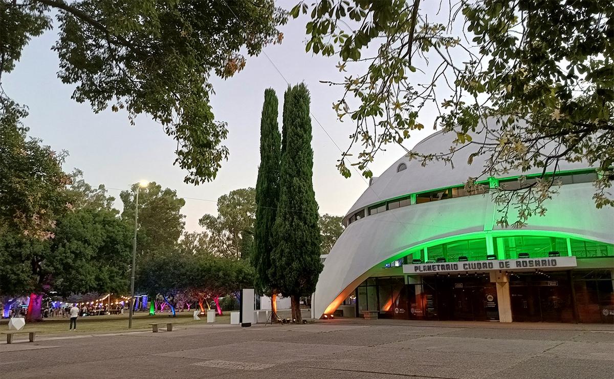 Presentaron el Festival Faro en el parque Urquiza de Rosario.