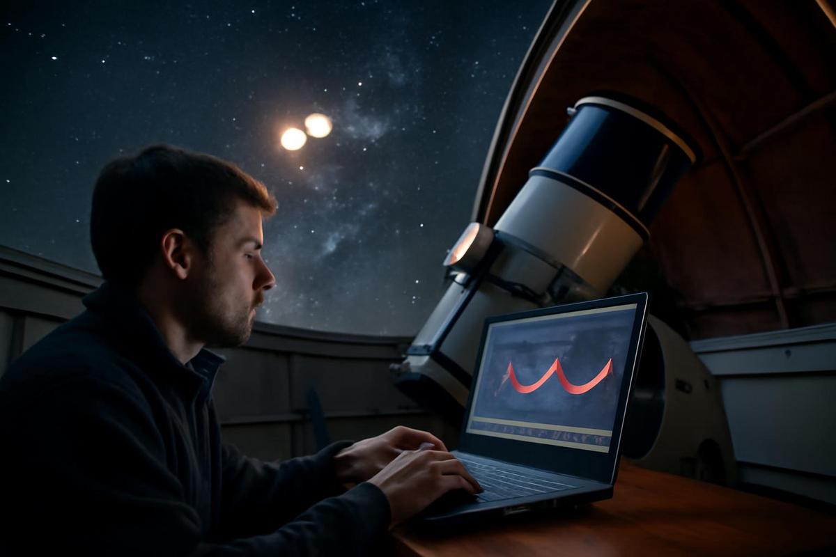 Sistema binario UZ Draconis observado por TESS