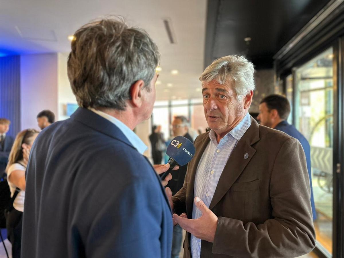 Nicolás Pino, de la Sociedad Rural Argentina, en el Coloquio IDEA.