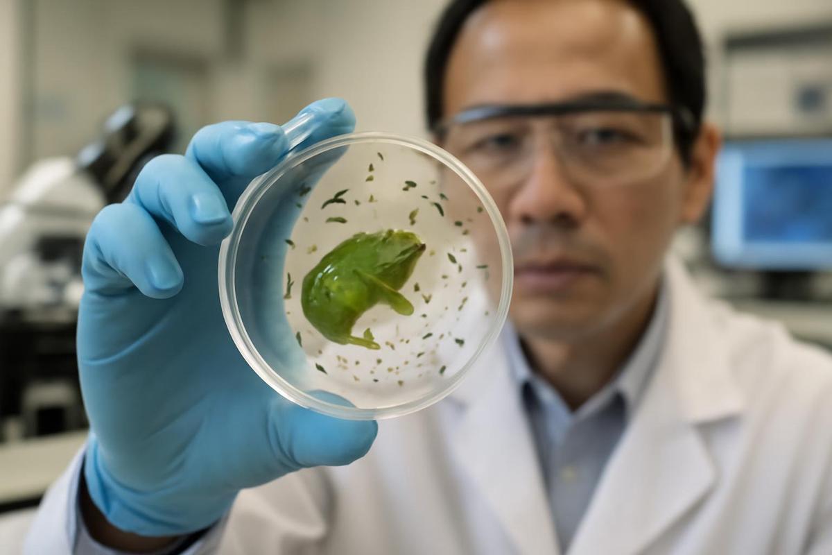 Bacterio de rana elimina tumores en ratones