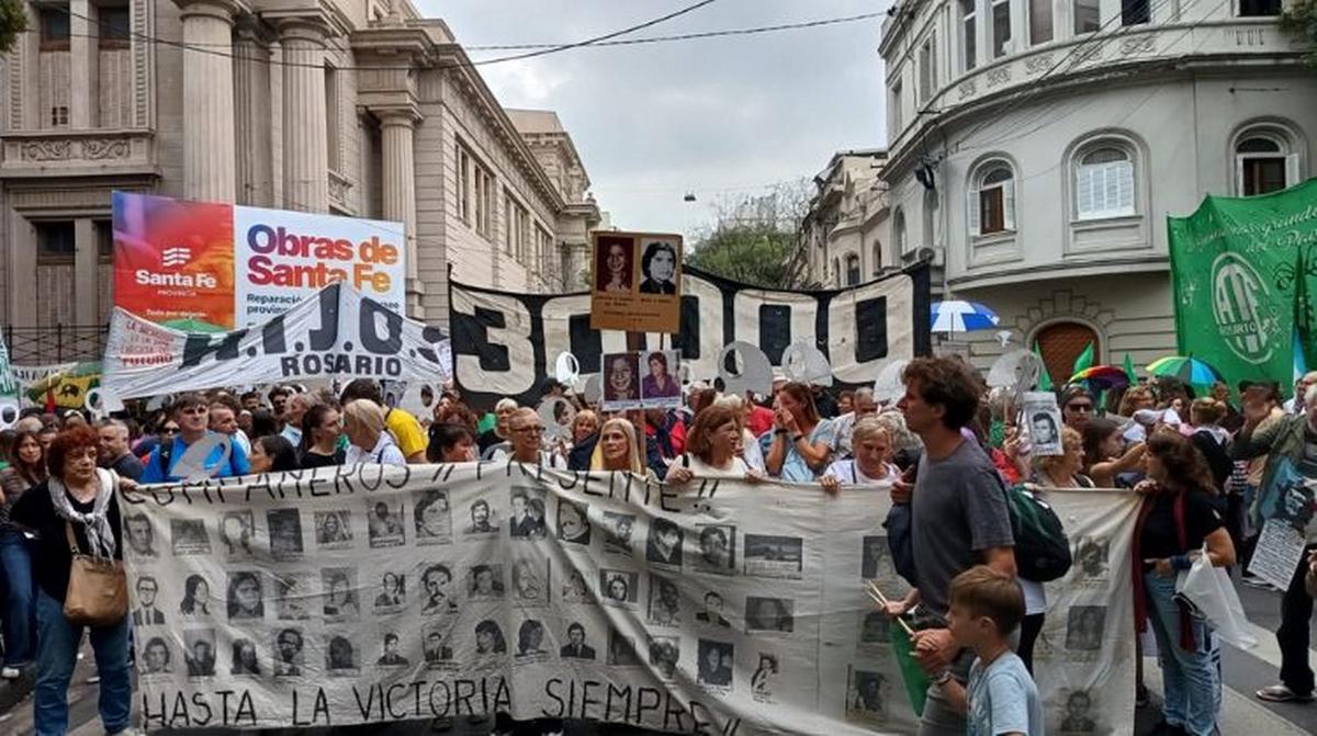 Rosario tendrá su marcha por el Día de la Memoria, bajo la consigna 