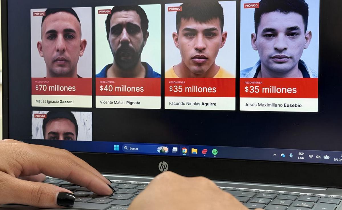 La plataforma del Ministerio de Justicia y Seguridad de Santa Fe.