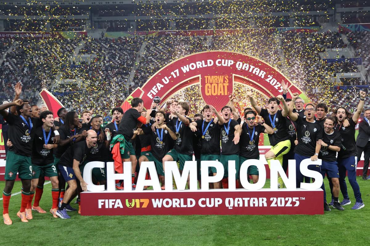 Portugal conquista el título del Mundial Sub17 tras vencer 1-0 a Austria