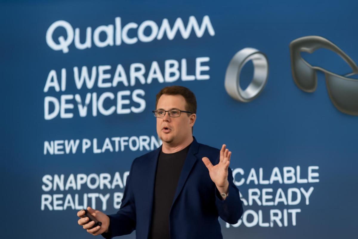 Imagen de un dispositivo Qualcomm en acción
