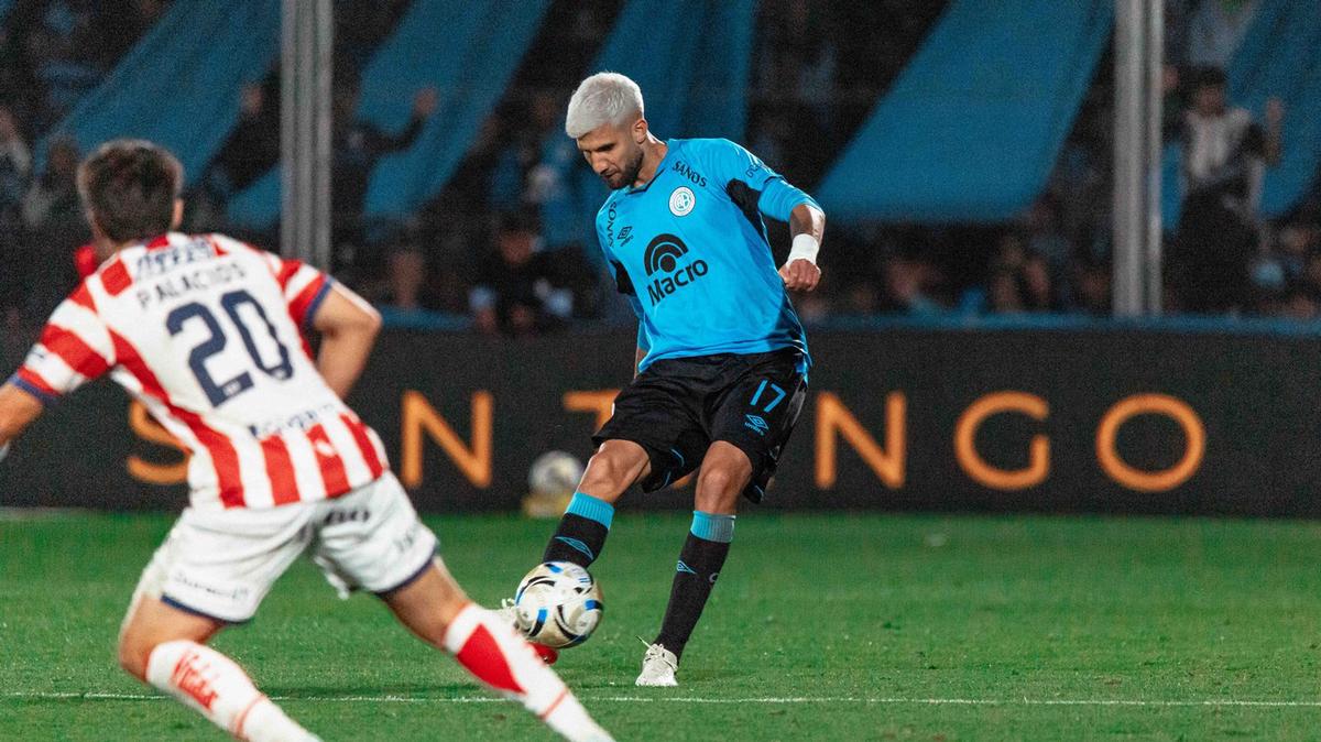 Lisandro López, defensor de Belgrano. (Foto: Prensa CAB)
