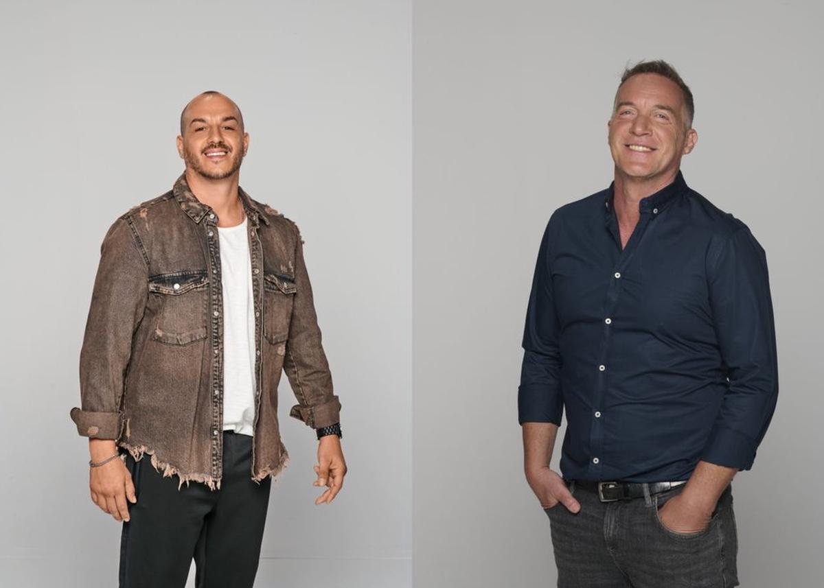 Los dos exparticipantes que regresaron a Gran Hermano. Foto: Agencia NA (Telefe).