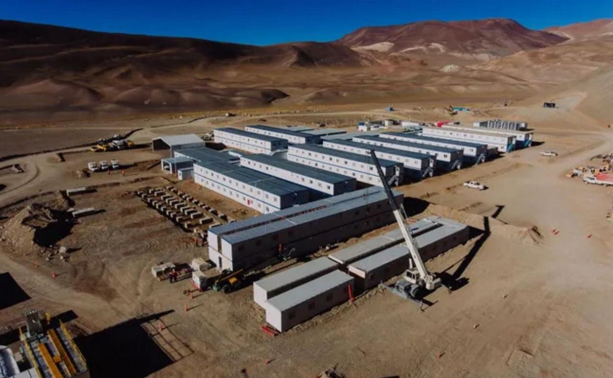 Asentamiento minero en San Juan, la provincia que quiere mutiplicar sus exportaciones.