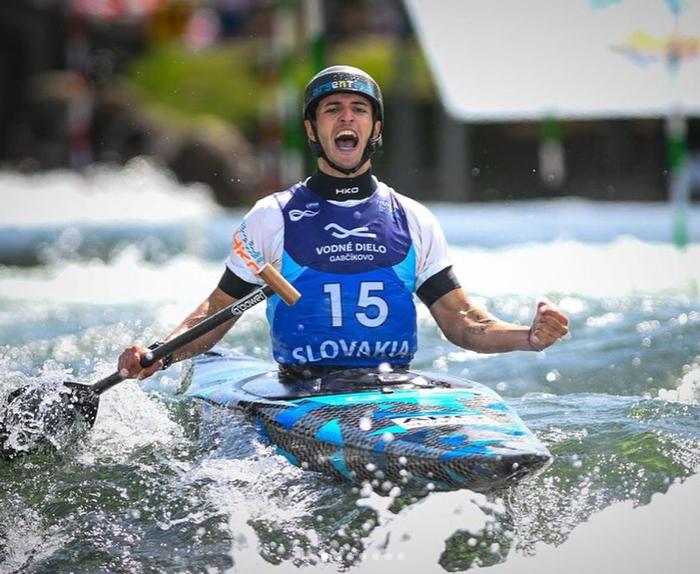 Manuel Tripano se consagró nuevamente campeón panamericano de canotaje eslalon en Canadá
