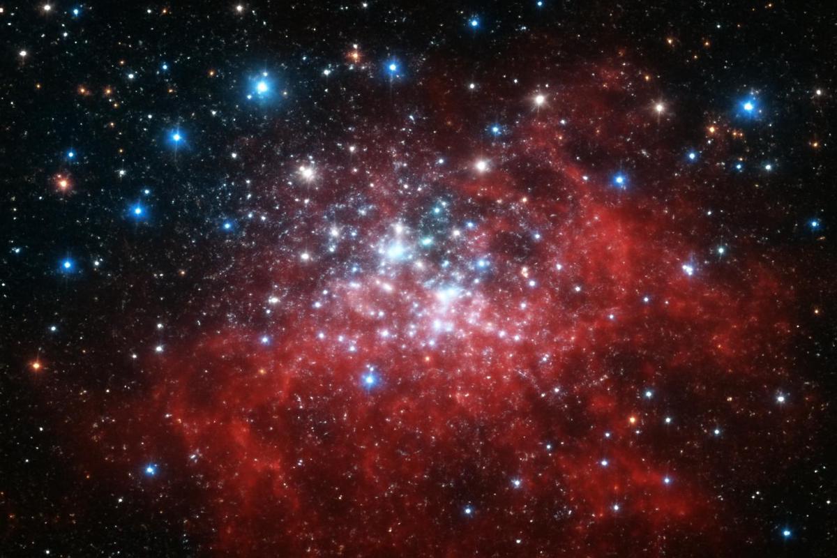 Hubble revela un vivero estelar