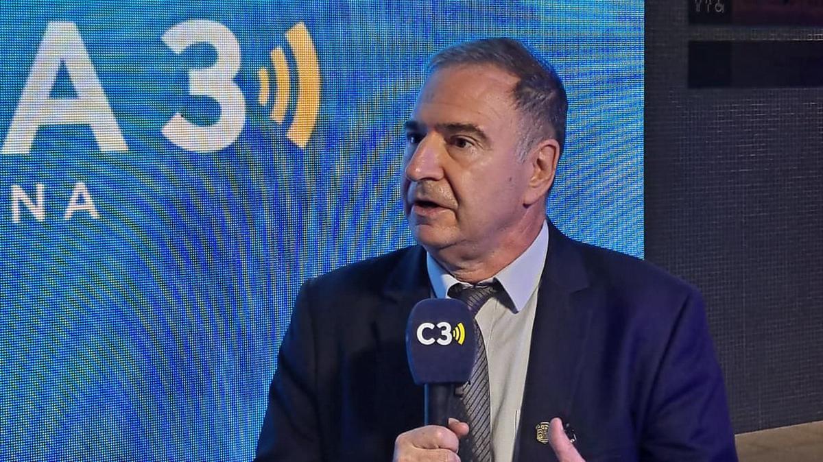 Horacio Ferreyra, ministro de Educación de Córdoba, en la gala de CIPPEC.