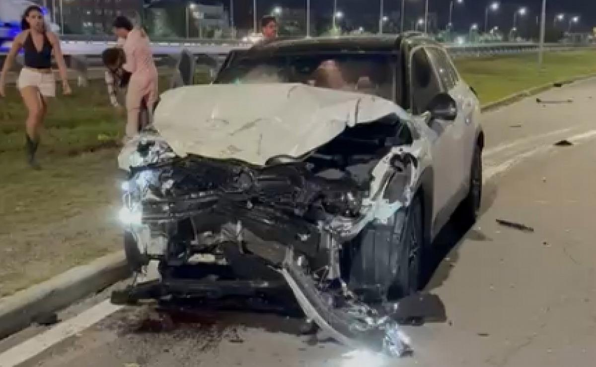 Fuerte choque en la Cárcano.