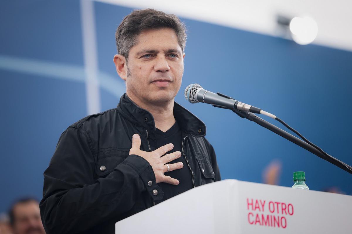 Axel Kicillof se lanza para 2027. (Foto: @Kicillofok)
