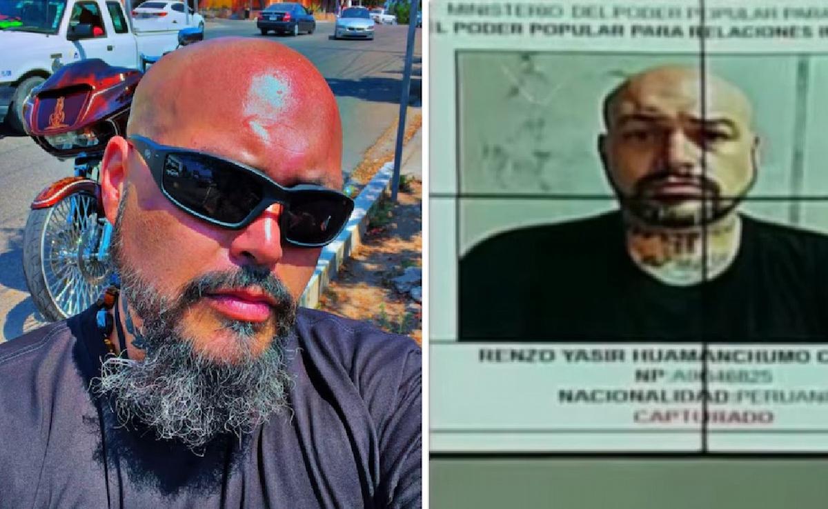 Renzo Huamanchumo Castillo, ciudadano peruano-estadounidense liberado.