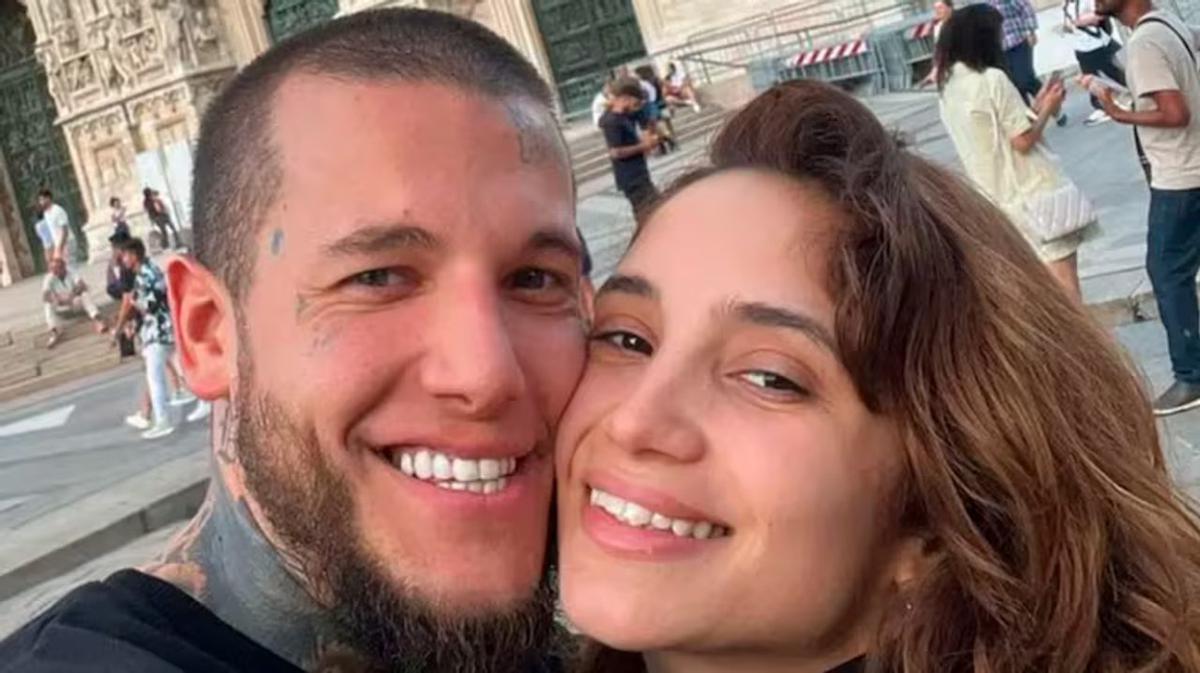 La foto hot de Melody Luz y Alex Caniggia.