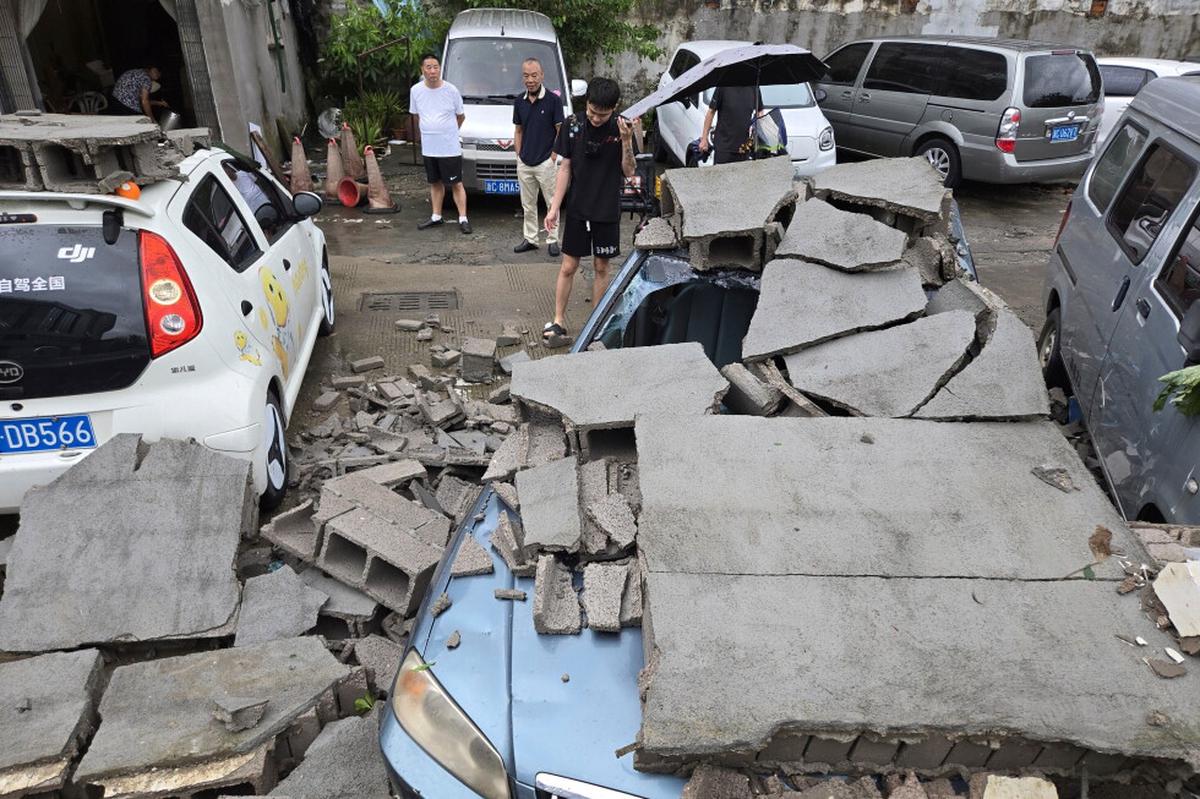 Una tormenta tropical causa algunas inundaciones en el este de China