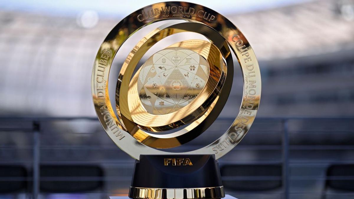 El trofeo que levantará el equipo ganador del Mundial de Clubes.