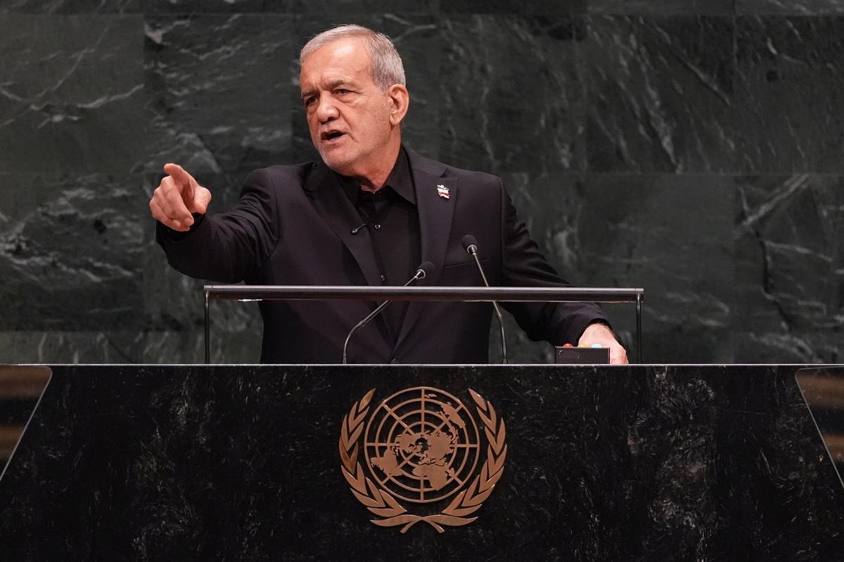 Presidente de Irán en discurso en la ONU: