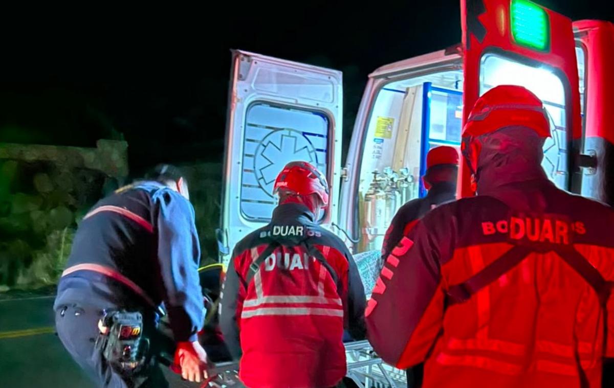 La mujer fue rescatada en un operativo del DUAR (Foto: Policía)
