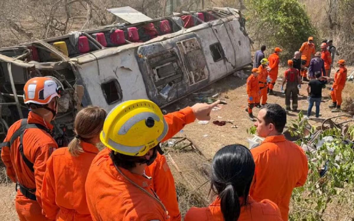 El lugar del accidente.