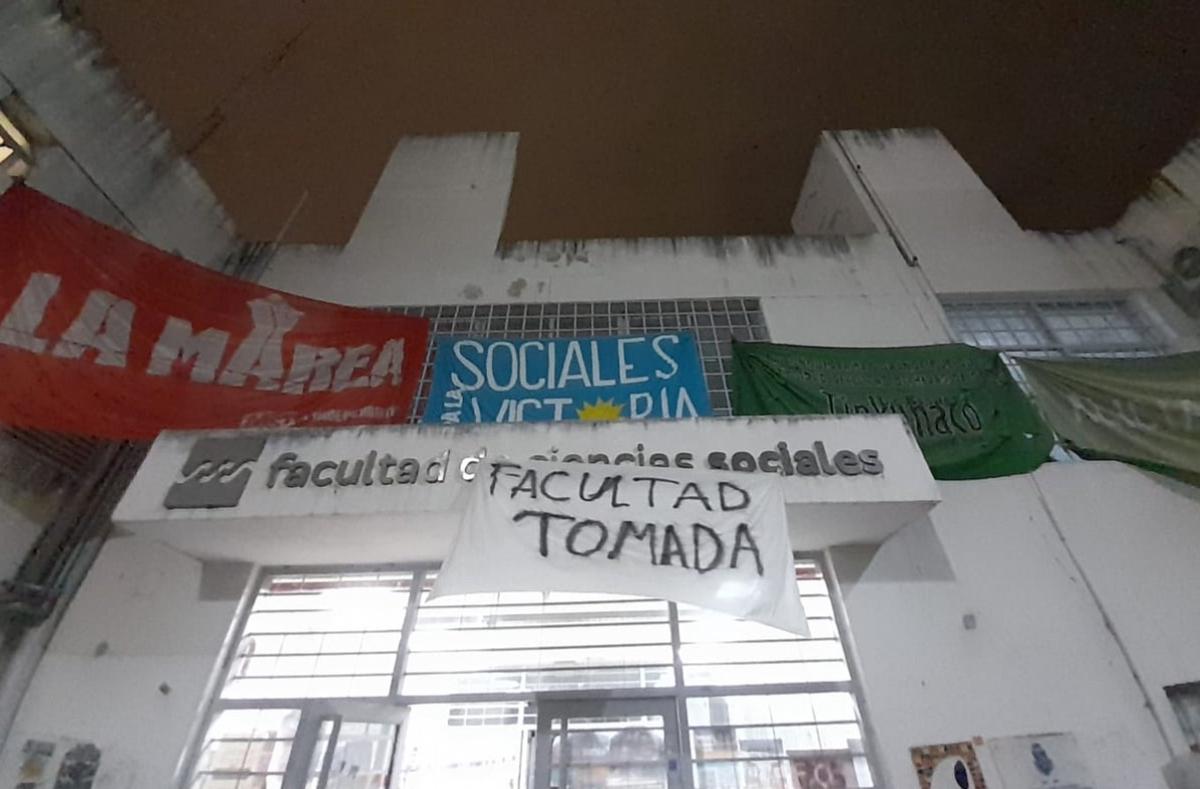 Protesta universitaria en Córdoba.