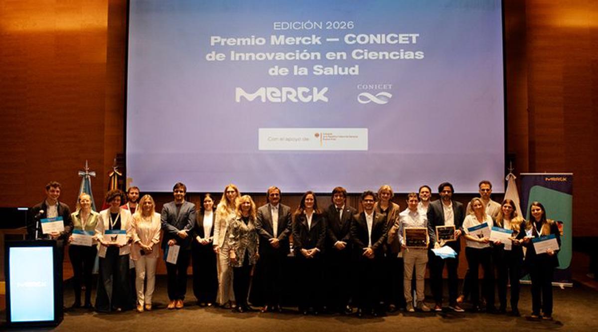 Premio Merck – CONICET de Innovación en Ciencias de la Salud 2026 (Crédito: CONICET)