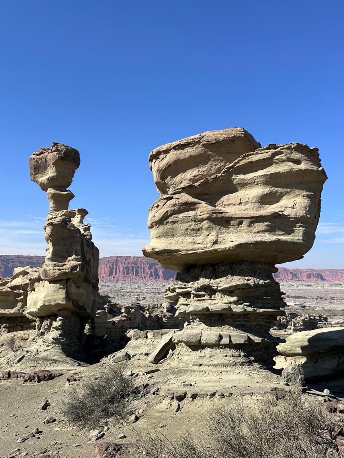 Muchos planetas en Ischigualasto: un imperdible de la provincia de San Juan