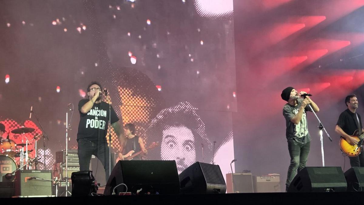 La Vela Puerca presente en otro Cosquín Rock. (Foto: Daniel Cáceres)