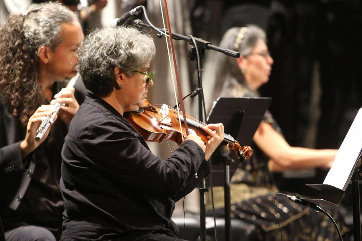 Patricia Sosa en un emocionante concierto en el Libertador. (Daniel Cáceres/C3).