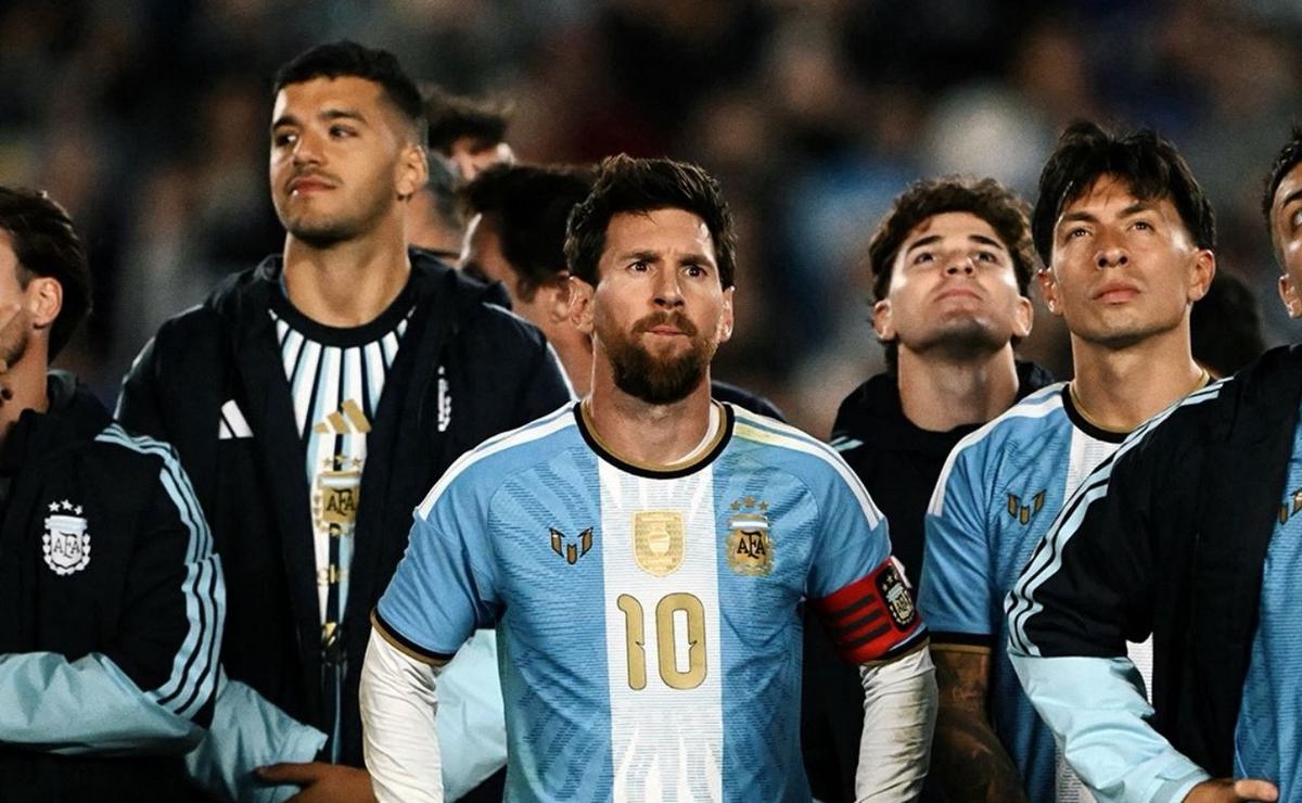 Messi se despidió de la selección.
