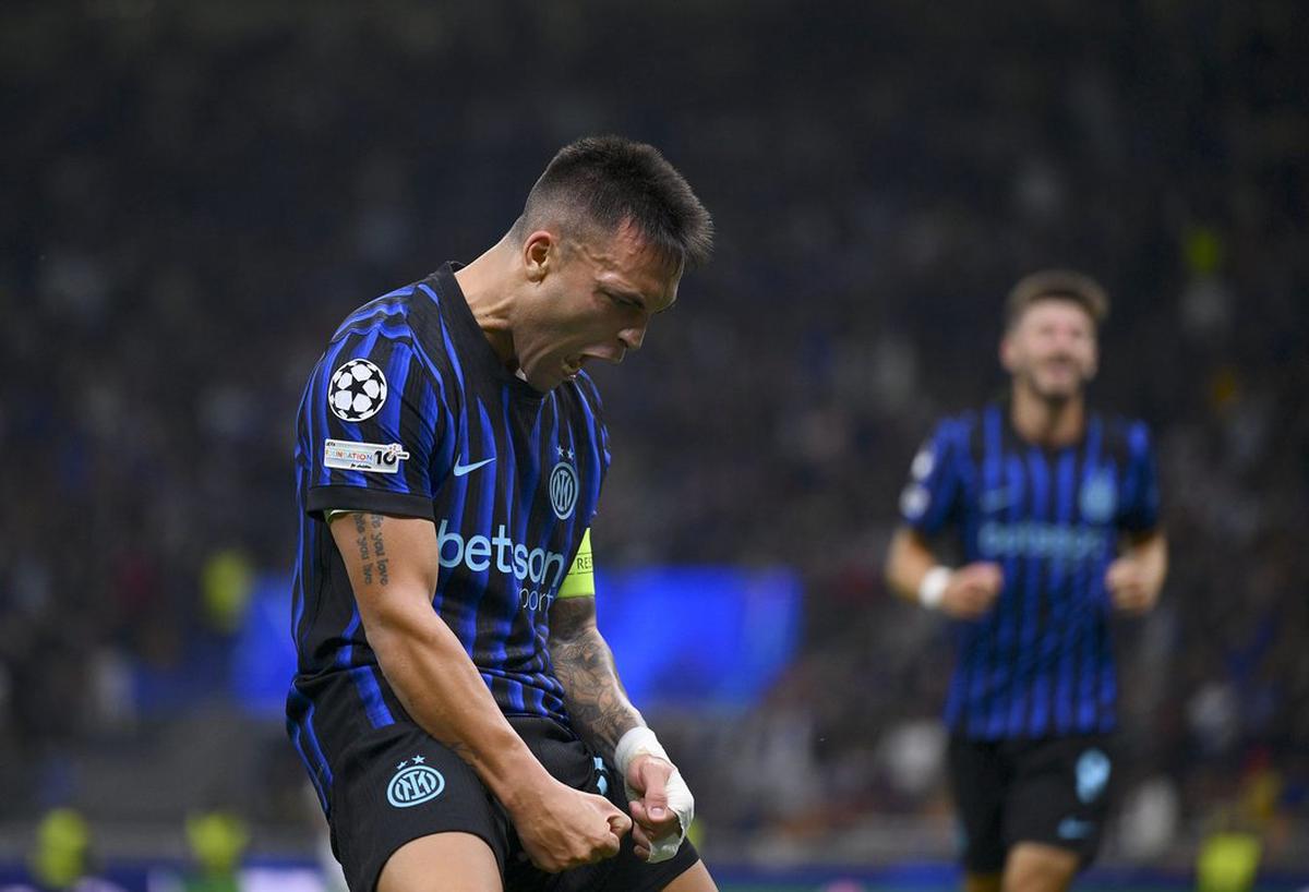 Lautaro Martínez lleva cuatro goles anotados en esta edición de la Champions League. Foto: Agencia NA (@Inter)