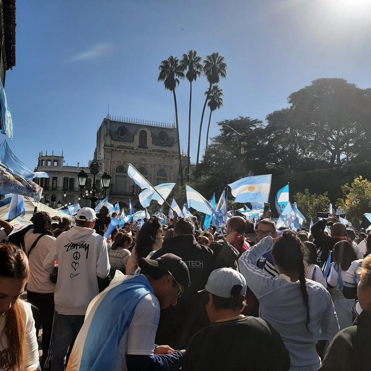 Los festejos de los hinchas argentinos a lo largo y ancho del país.