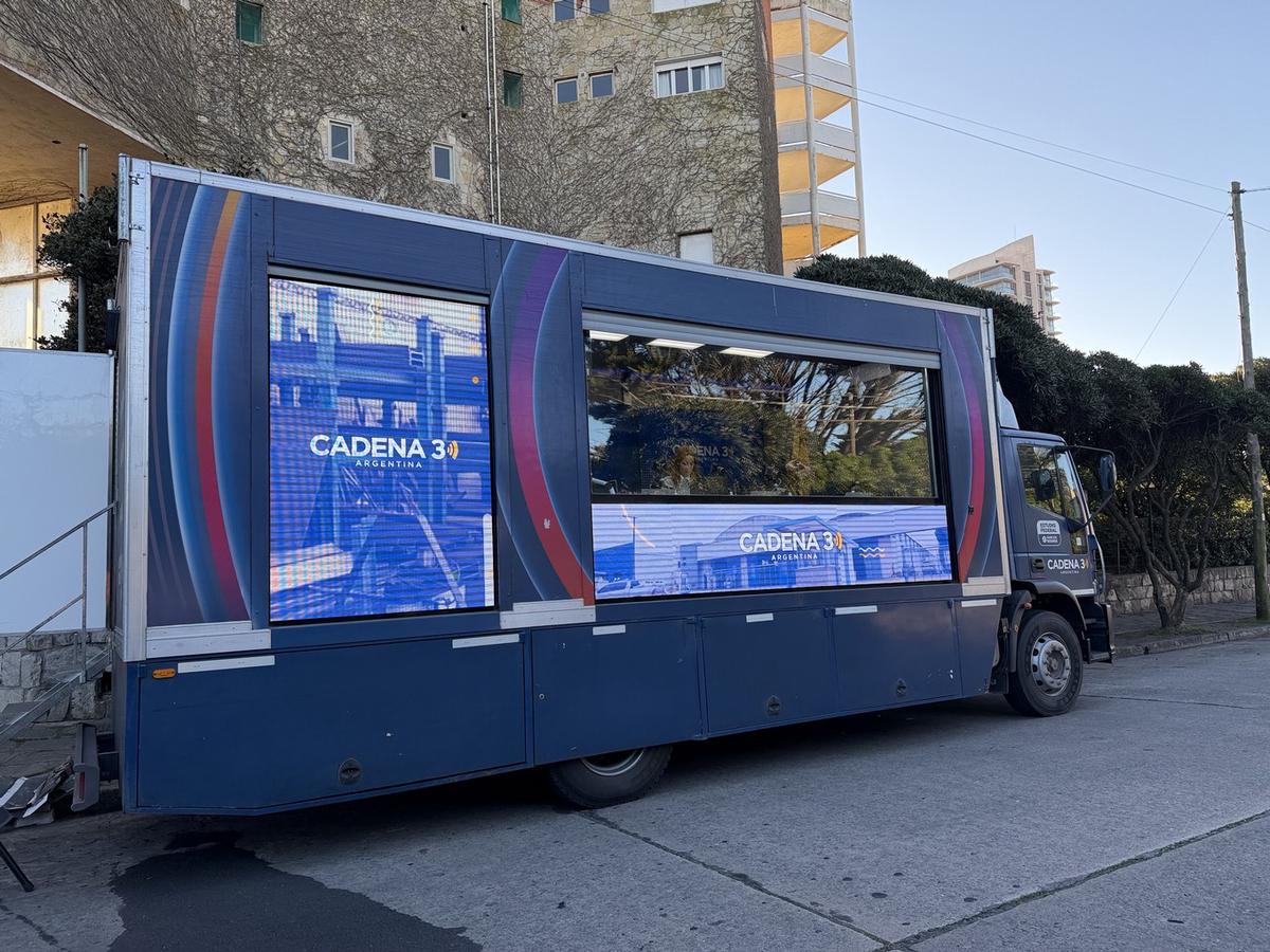 El Estudio Federal Sancor Seguros de Cadena 3, en Mar del Plata.