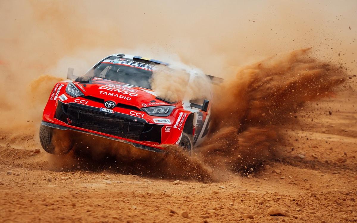 Solberg y su Yaris arrancan al frente en la definición del WRC en Cerdeña