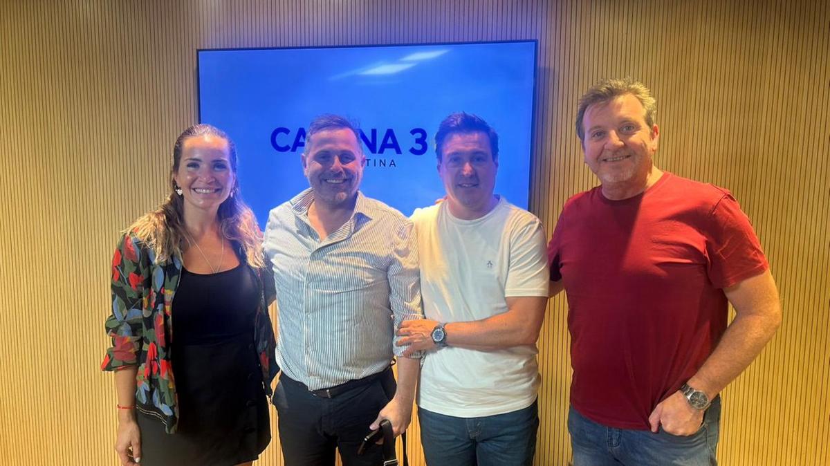 Los titulares de Viajes TDH y Betancourt Mayorista de Turismo, en Cadena 3.