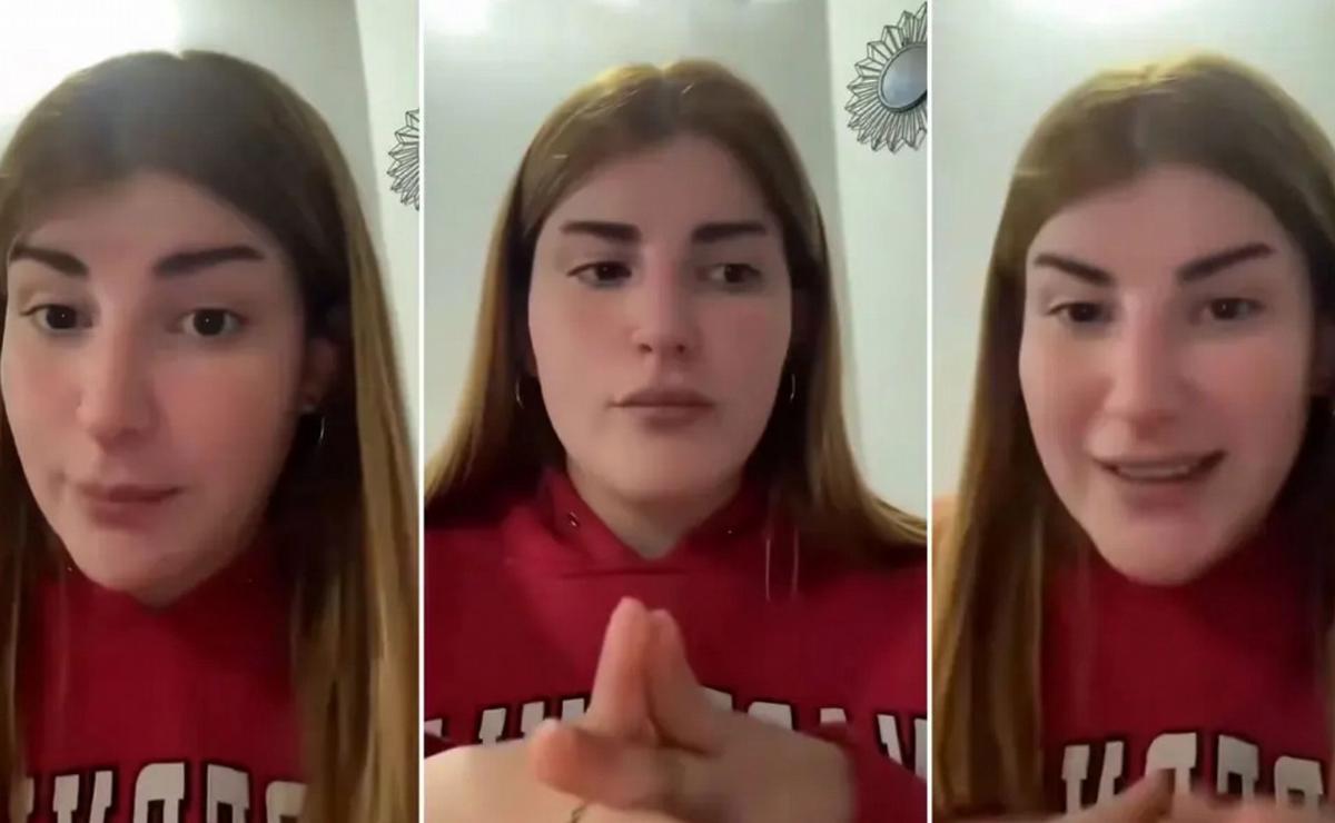 La joven se viralizó con sus dichos.