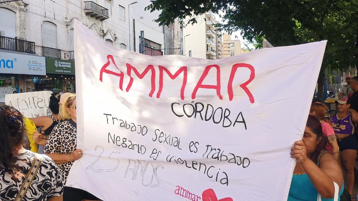 La marcha se desarrolla en el centro de la ciudad.