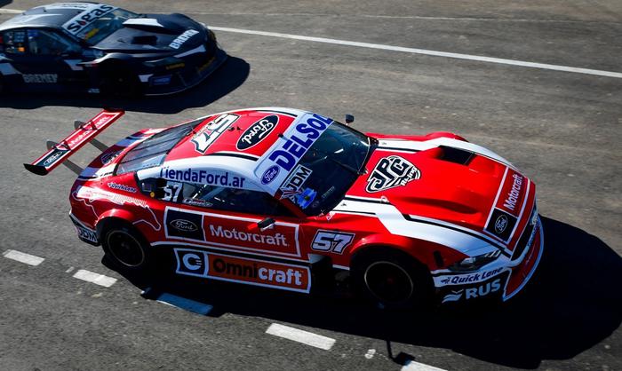 Turismo Carretera: Gianini con el Ford Mustang la primera referencia en Rafaela.
