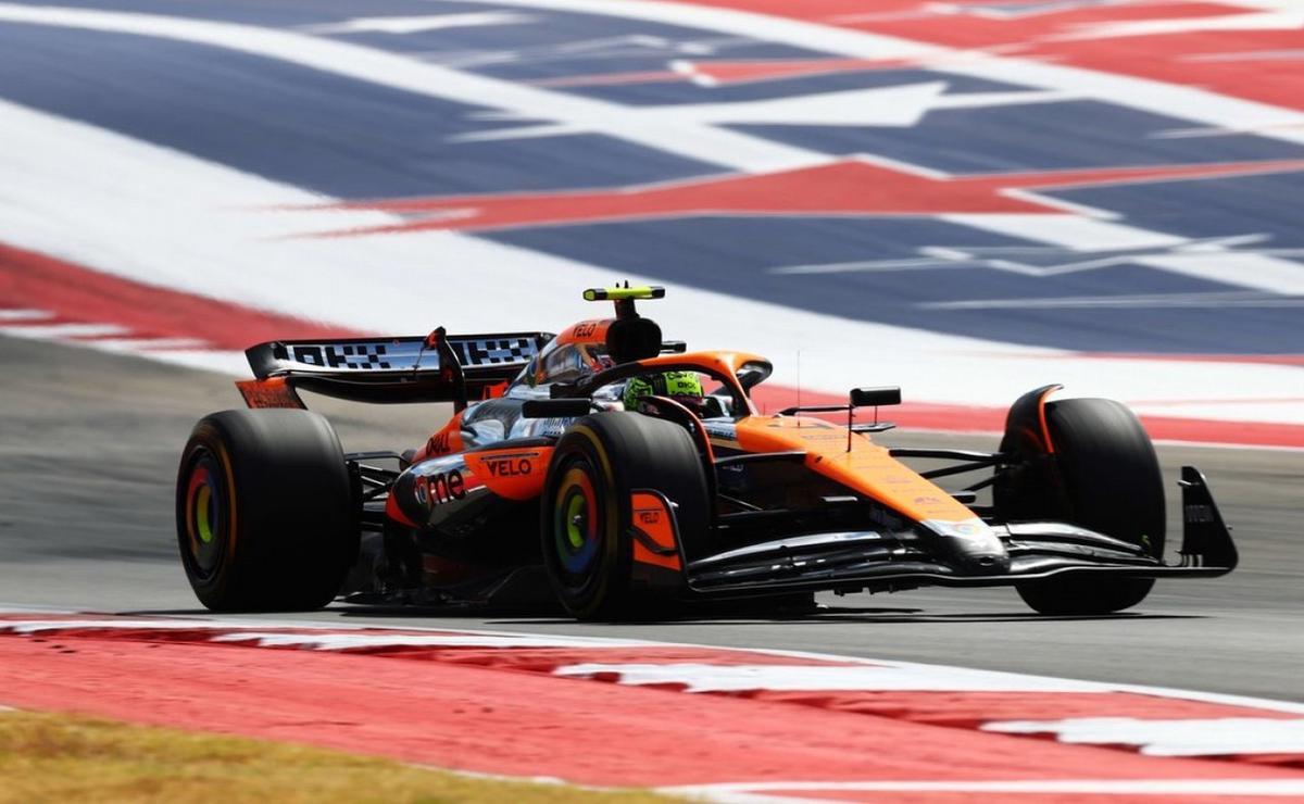 FOTO: Norris puso una buena primera vuelta en Q3 y fue suficiente para la pole