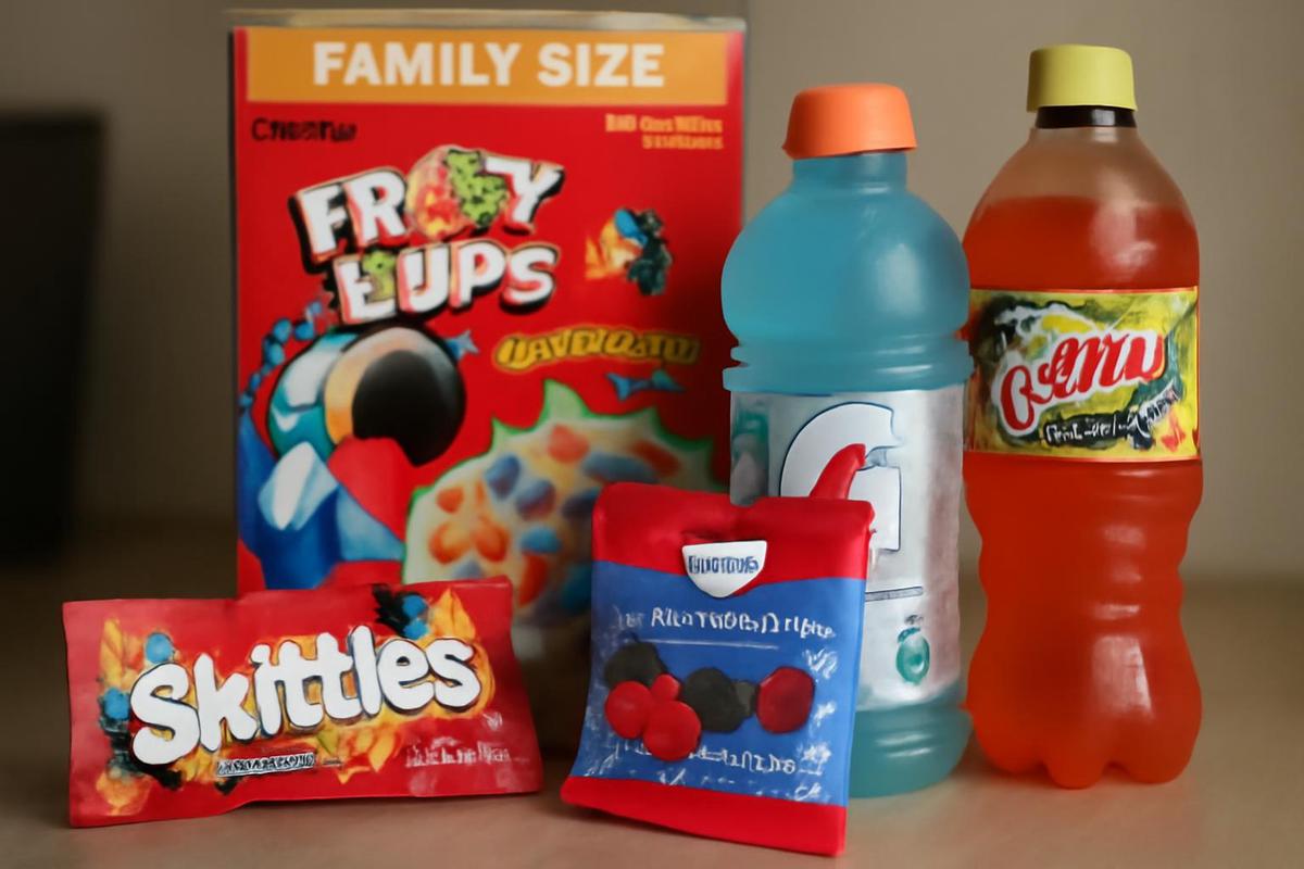 Los colorantes artificiales en alimentos podrían afectar la salud de los niños