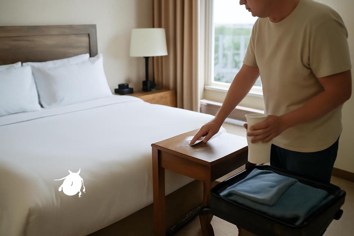 Consejos para evitar gérmenes en habitaciones de hotel