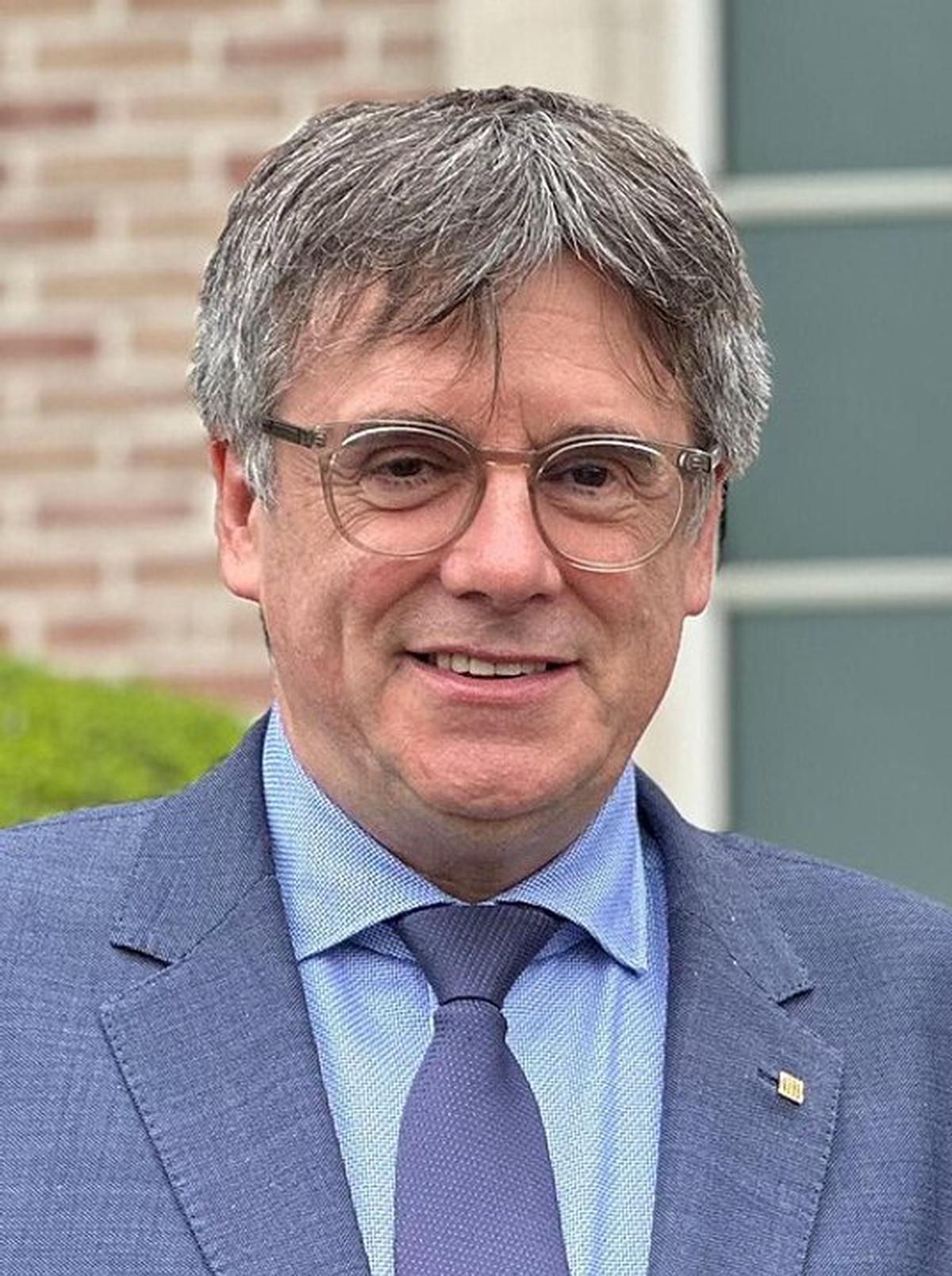Carles Puigdemont, expresidente de la Generalitat de Catalunya durante el proceso independentista de 2017, permanece exiliado en Bélgica.