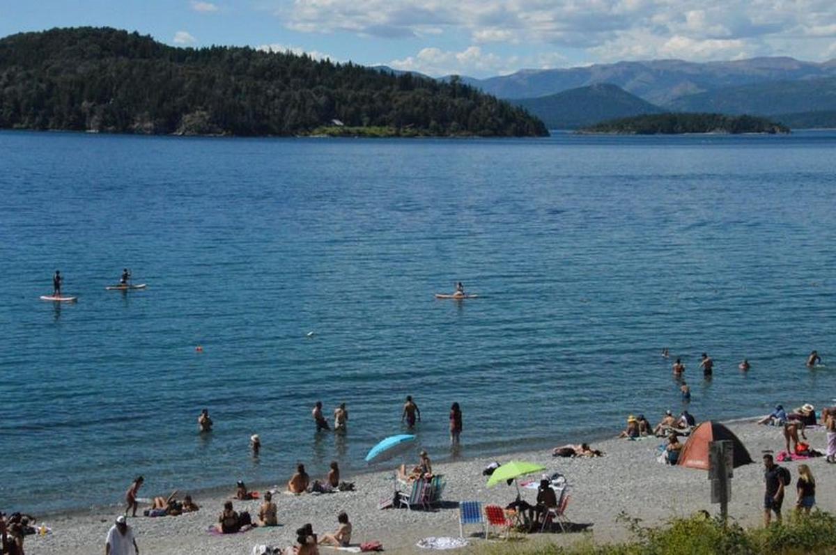 Playa Bonita se consolida como uno de los destino favoritos de Bariloche