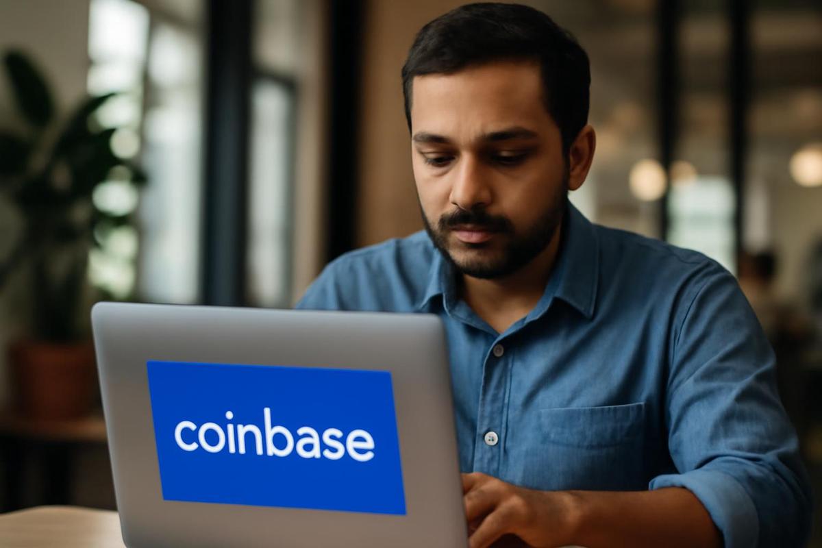 Coinbase en India