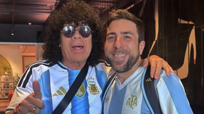 La Mona llevó el cuarteto al Mundial: un fanático lo encontró en Kansas