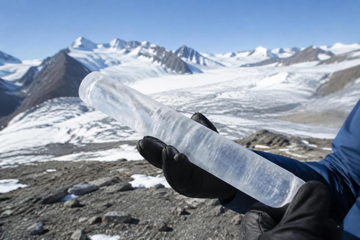 Hielo antiguo en el Tíbet