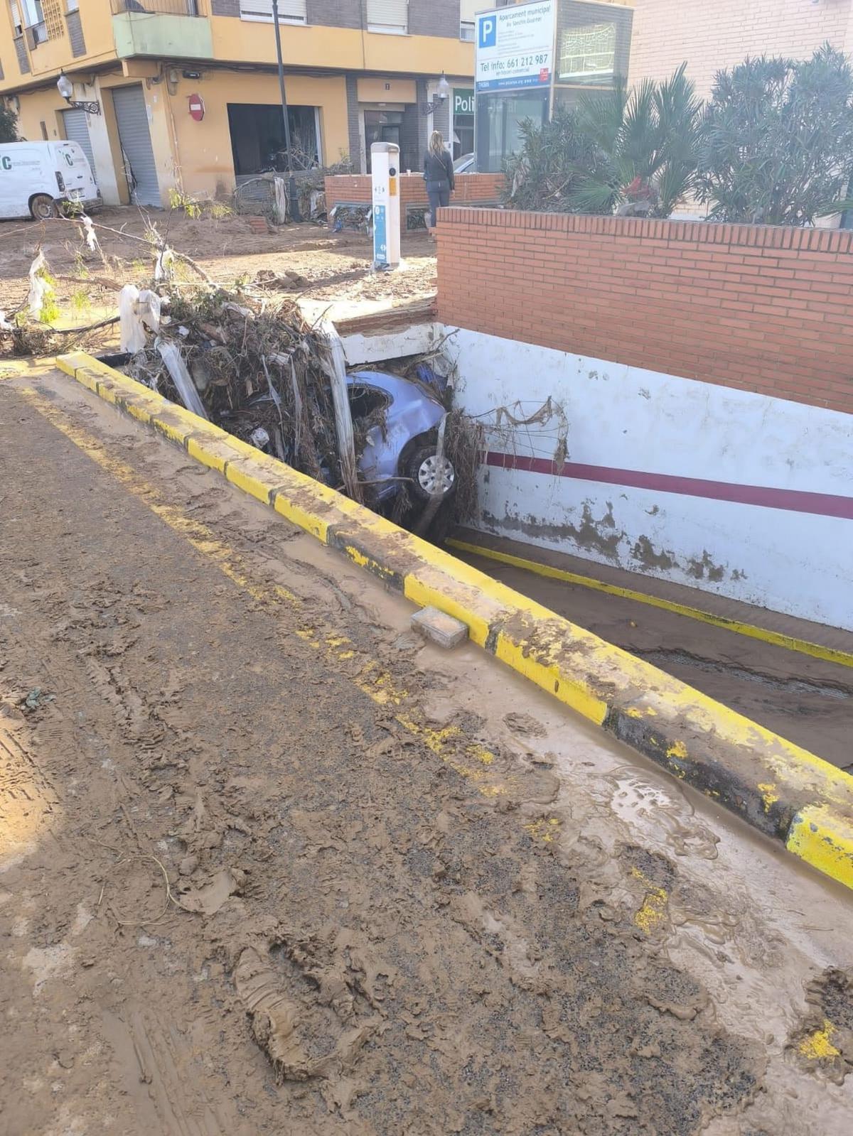 FOTO: El temporal en Valencia dejó un escenario dantesco.