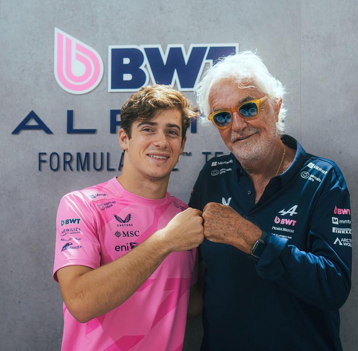Briatore se refirió al futuro de Colapinto en Alpine.