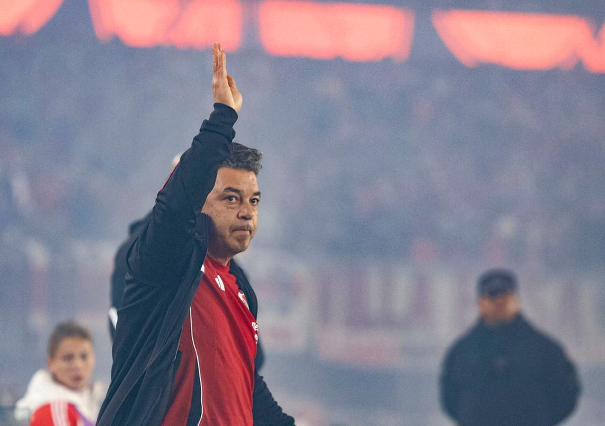 Gallardo se despide del Monumental.