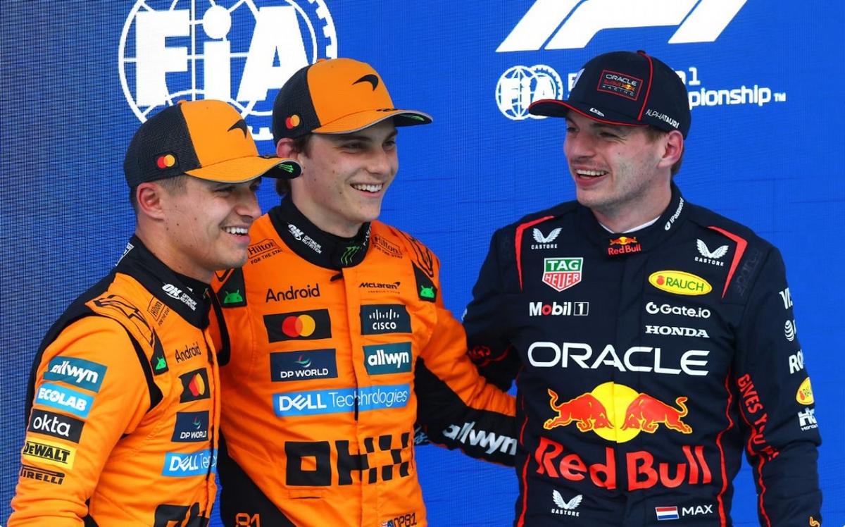 Norris, Piastri y Verstappen frente a otra semana de definición de título en Catar