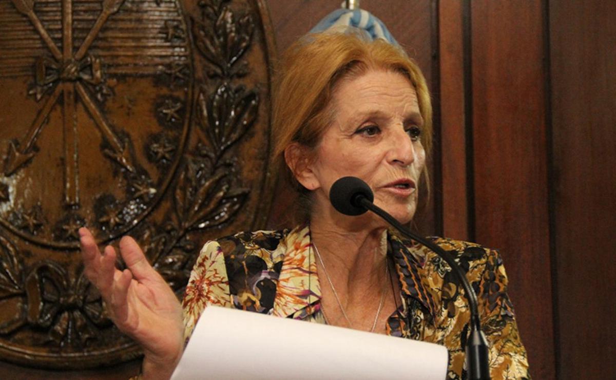 FOTO: La ministro de la Corte, María Angélica Gastaldi.